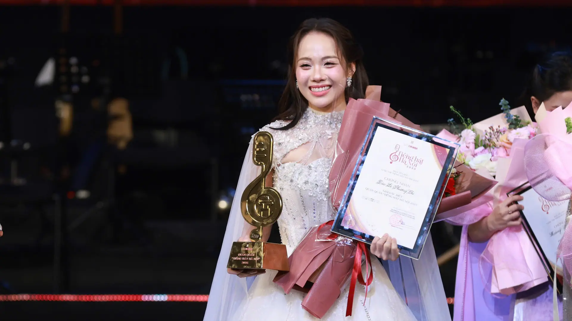 Đào Lê Phương Chi đoạt giải Quán quân Tiếng hát Hà Nội 2025